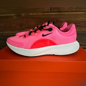 Nike React Escape Run Pink Glow Black Women’s size 8